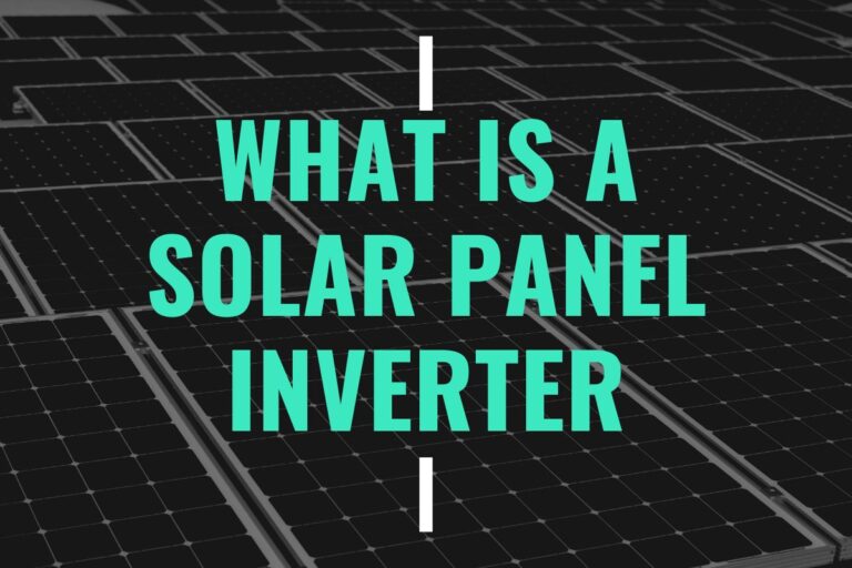 What is a Solar Panel Inverter