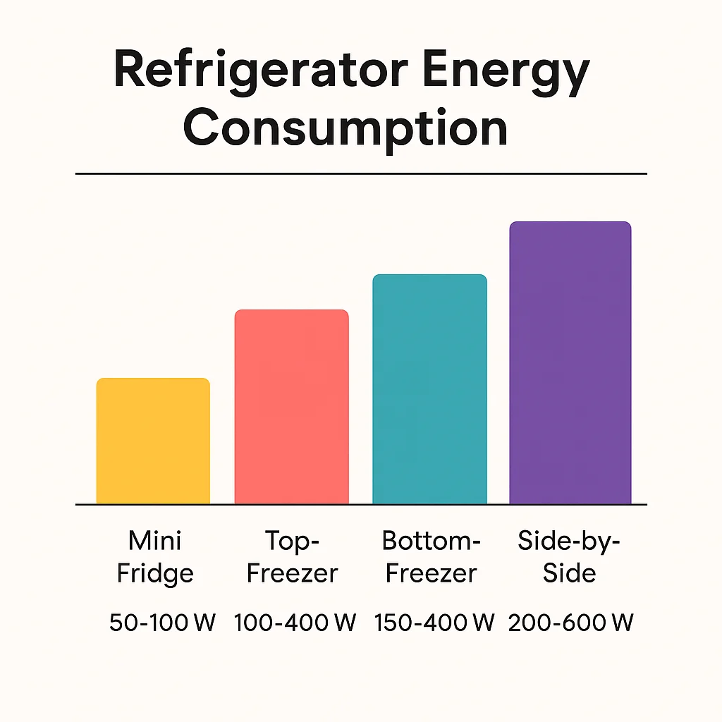 Refrigerator energy consumption